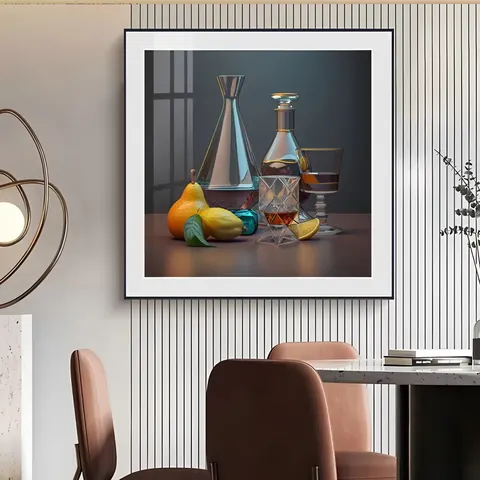 Modern Home Decoration Crystal Wall Art Decor Painting Diamond Mural Crystal Porcelain Painting Living Room Home Products