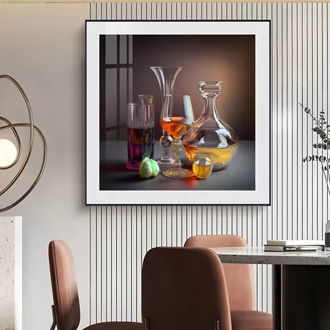 Modern Home Decoration Crystal Wall Art Decor Painting Diamond Mural Crystal Porcelain Painting Living Room Home Products