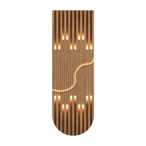 Modern Home Furnishings Fashion Simplicity Characters Home Decor LED Glowed Wall Art Decor