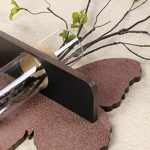 植物 单幅 装饰画 轻奢风 客厅背景墙挂画 LED带灯画