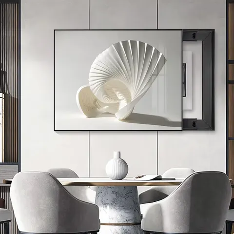 抽象 单幅 装饰画 轻奢风 客厅背景墙挂画 晶瓷画