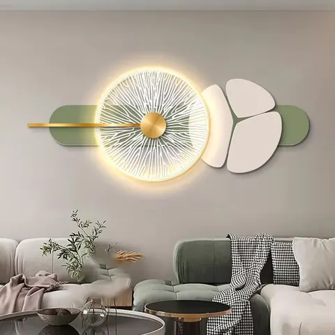 Modern Luxury Living Room Art Decor Painting Advanced Sense Acrylic LED Painting Minimalism Sofa Background Wall Stereo Mural