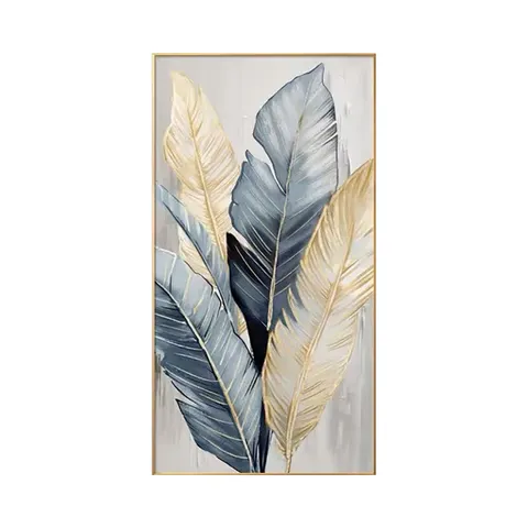 Modern Luxury Living Room Background Wall Green Plants Poster Art Home Furnishings Decor Painting