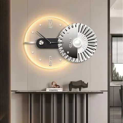 Modern Luxury Restaurant Art Home Decor Painting the Background Wall of the Restaurant Acrylic LED Painting