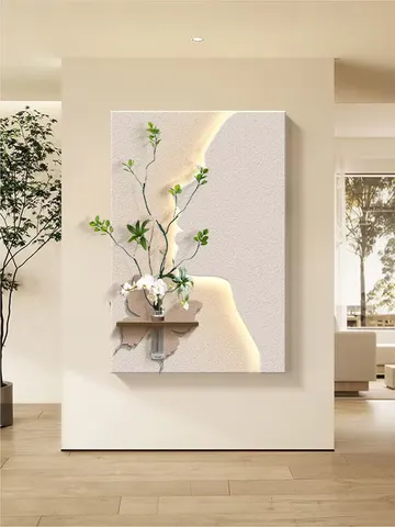 植物 单幅 装饰画 现代简约 客厅背景墙挂画