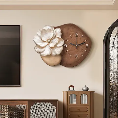 Modern Painting Black and White Elegance Living Room Art Home Decor Painting Creativity Flowers LED Painting