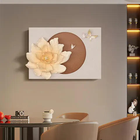 Modern Painting Relief Sculpture Electric Box Cover Wall Art Decor Covering Main Switch Mural Painting
