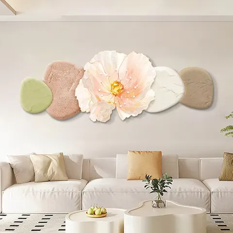 Modern Painting UV Engraving Crystal Porcelain Painting Sofa Background Wall Art Home Decor Wall Art Painting