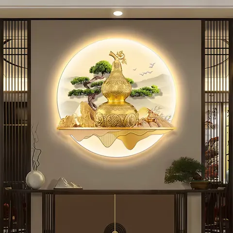 Modern Simple Living Room Still Life Painting LED Diamond Painting Landscape Murals for the Dining Room Wall Art Home Decor