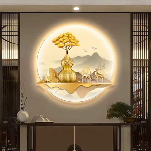 Modern Simple Living Room Still Life Painting LED Diamond Painting Landscape Murals for the Dining Room Wall Art Home Decor