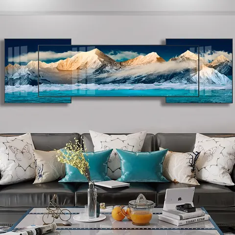 海浪 单幅 装饰画 现代简约 客厅背景墙挂画