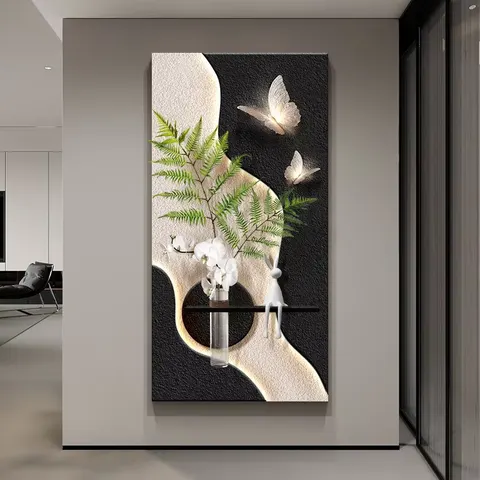 Modern Simplicity Entrance Hall Art Home Decor Painting Corridor Passageway Background Wall Painting