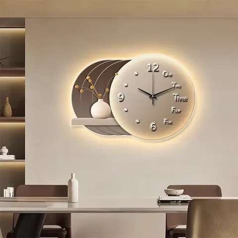 Modern Simplicity Restaurant Art Home Decor Painting Table Vase Creativity Glowed LED Decor Painting