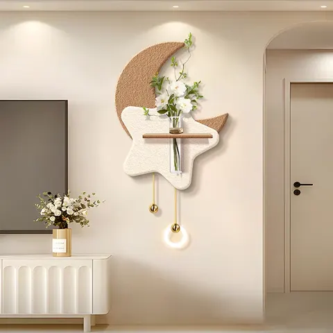 植物 单幅 装饰画 现代简约 玄关背景墙挂画 砂岩浮雕