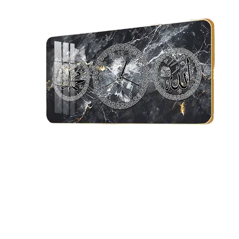 Mosque Quran Luxury Islamic Calligraphy Canvas Prints Arabic Large Posters Aluminum Alloy Eco-friendly Ink Wall Art Decor