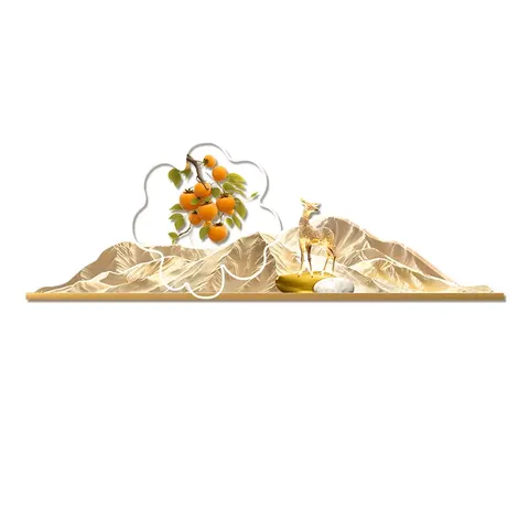 Mountain Water Elk Art Home Furnishings Decorative Painting Sofa Background Wall Acrylic LED Paintings