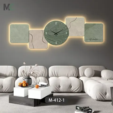 New Creative l Luminous Led Painting Living Room Sofa Background Wall Art Home Decor Office High-end Atmosphere Murals