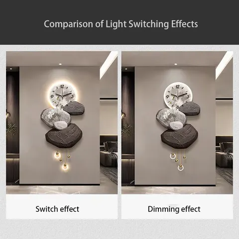 New Idea Metal Pendant Acrylic LED Painting Corridor Entrance Hall Sandstone Art Home Decor Paintings