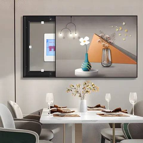 New Originality Electric Box Cover Art Home Decoration Painting Modern Simple Restaurant Mural Distribution Box Hanging Painting