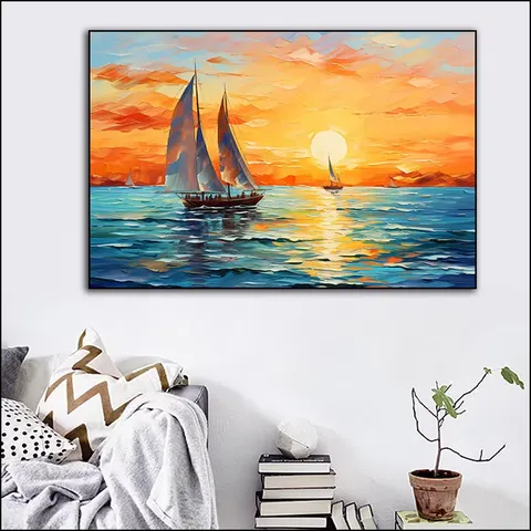 抽象 单幅 装饰画 现代简约 客厅背景墙挂画 晶瓷画