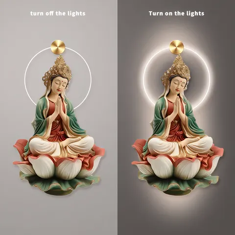 抽象 单幅 装饰画 现代简约 玄关背景墙挂画 LED带灯画