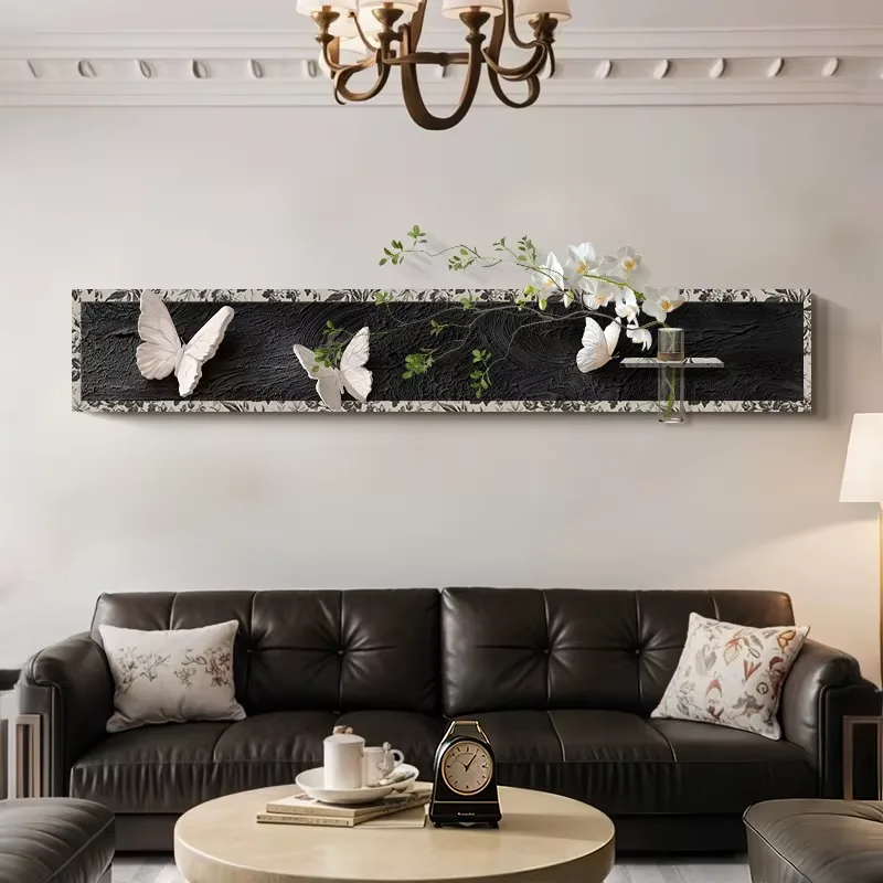 Newly Launched Innovation Sandstone Fabric Art Decoration Painting Sofa Background Wall Painting