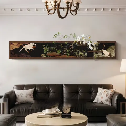 Newly Launched Innovation Sandstone Fabric Art Decoration Painting Sofa Background Wall Painting