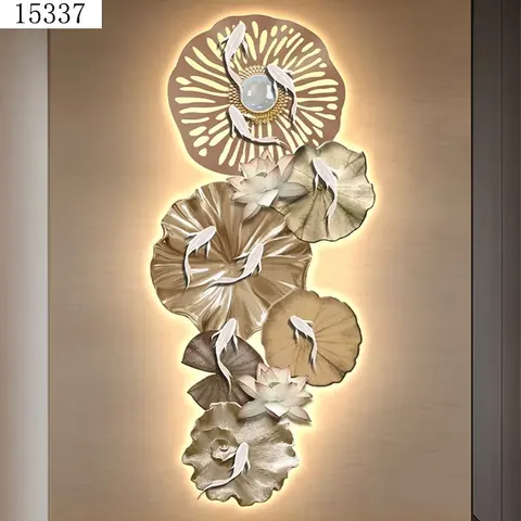 Nine Fish Diagram Living Room Mural Nine Fish Hanging Painting Laser Engraving Crystal Porcelain  Art Home Decor Painting