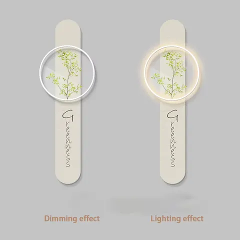 Nordic Style Home Furnishings Decorative Painting Modern Simplicity Double-layer UV Precision Engraving Acrylic LED Paining
