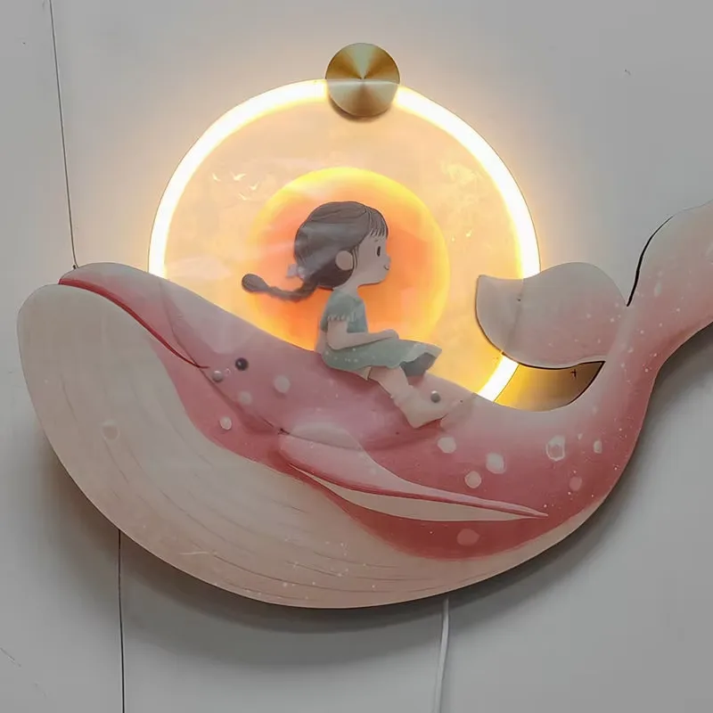 人物 单幅 装饰画 现代简约 卧室背景墙挂画 LED带灯画