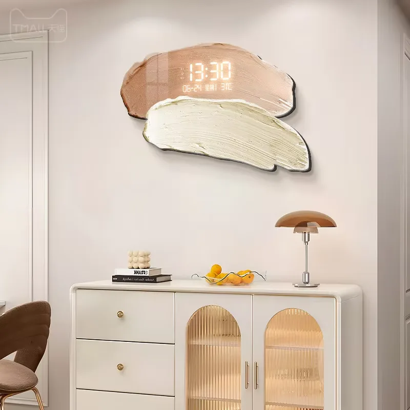 Perpetual Calendar Art Home Furnishings Decorative Painting Living Room Sofa Background Wall Crystal Porcelain Painting
