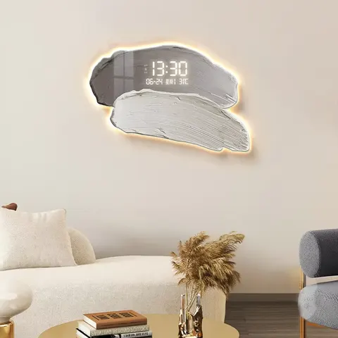 Perpetual Calendar Art Home Furnishings Decorative Painting Living Room Sofa Background Wall Crystal Porcelain Painting