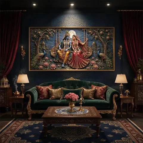 抽象 单幅 装饰画 现代简约 客厅背景墙挂画 晶瓷画
