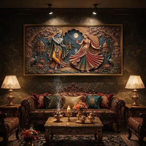 抽象 单幅 装饰画 现代简约 客厅背景墙挂画 晶瓷画