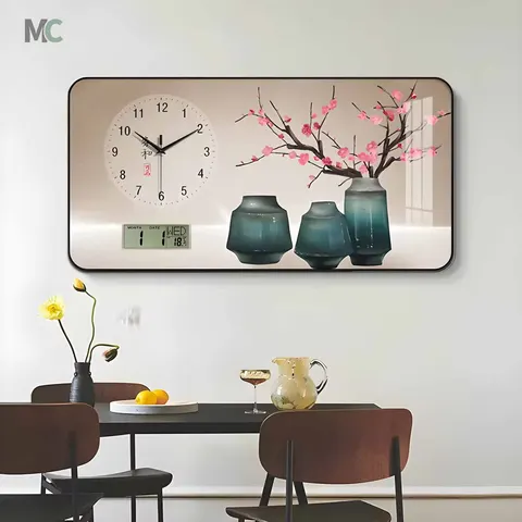 Restaurant Background Wall Perpetual Calendar Art Murals High-definition Printing Wholesale Customization Art Decor Paintings