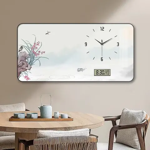 Restaurant Background Wall Perpetual Calendar Art Murals High-definition Printing Wholesale Customization Art Decor Paintings