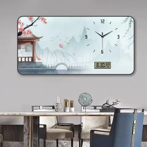 Restaurant Background Wall Perpetual Calendar Art Murals High-definition Printing Wholesale Customization Art Decor Paintings