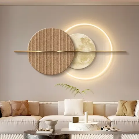 抽象 单幅 装饰画 现代简约 卧室背景墙挂画 砂岩浮雕