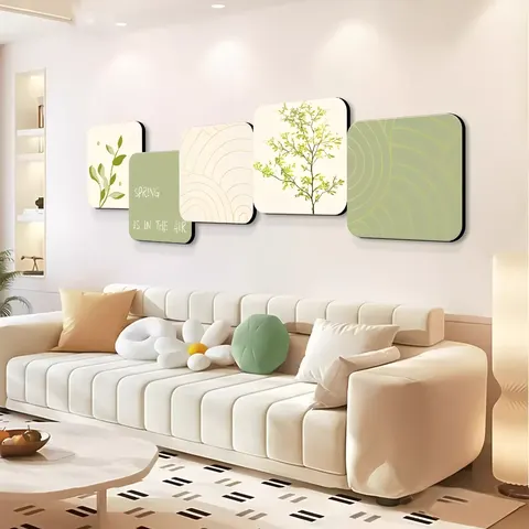 Sofa Background Wall Art Home Decor Painting UV Print Crystal Porcelain Paintings