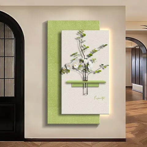 Sofa Background Wall Three-dimensional Mural Painting Modern Simplicity Living Room Art Decor Painting Sandstone LED Painting