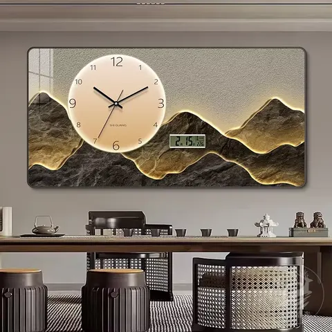 山水 单幅 装饰画 新中式 餐厅背景墙挂画
