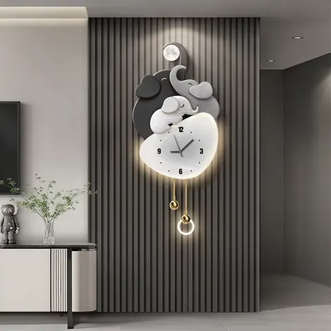 抽象 单幅 装饰画 现代简约 客厅背景墙挂画 LED带灯画
