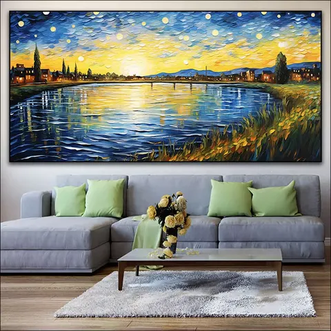 The Background Wall of the Restaurant Art Home Decoration Paintings High-definition Printing Wall Murals