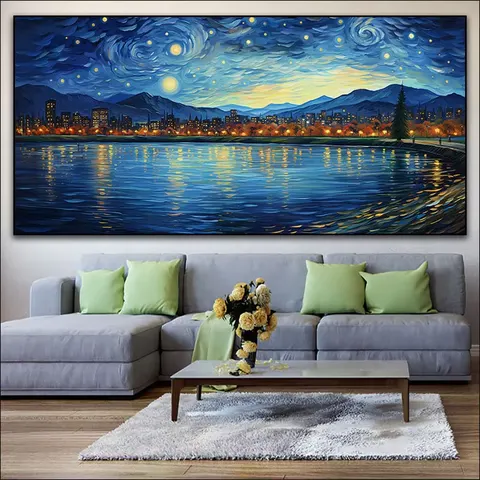 The Background Wall of the Restaurant Art Home Decoration Paintings High-definition Printing Wall Murals