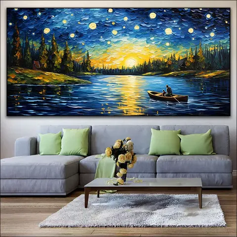 The Background Wall of the Restaurant Art Home Decoration Paintings High-definition Printing Wall Murals