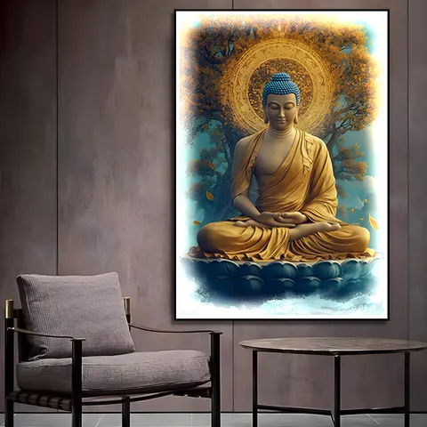 人物 单幅 装饰画 轻奢风 客厅背景墙挂画 LED带灯画