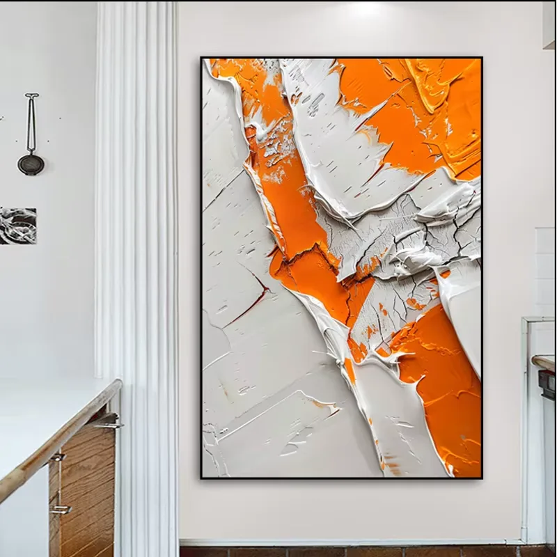 The Latest Popular Sofa Background Wall Hand-painted Art Decor Paintings 50*100 cm Wall Art Home Decor Painting