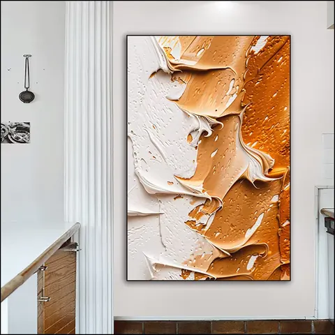 The Latest Popular Sofa Background Wall Hand-painted Art Decor Paintings 50*100 cm Wall Art Home Decor Painting