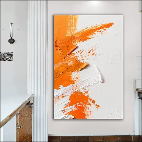 The Latest Popular Sofa Background Wall Hand-painted Art Decor Paintings 50*100 cm Wall Art Home Decor Painting