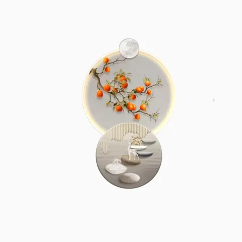 The Living Room Decorative Painting Is All the Best Dining Room Led Wall Art Light Luxury Porch High-grade Room Decoration